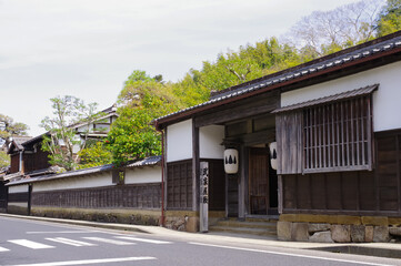 Fototapeta na wymiar 松江城の武家屋敷