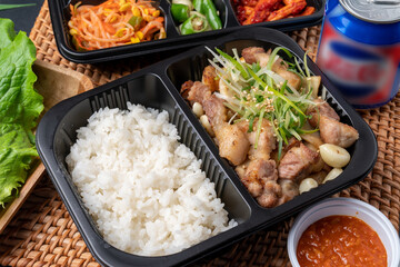 Korean food, Korean beef, beef sashimi,  beef sashimi, raw pork belly, charcoal fire, seasoning,...