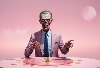 Zombie businessman..