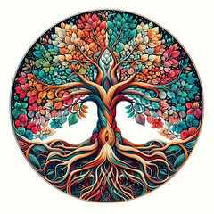 Tree of life illustration 