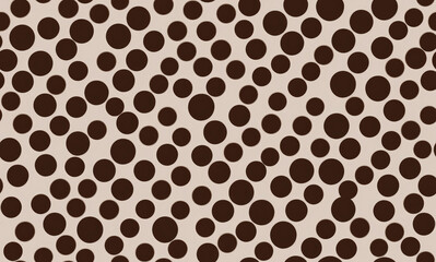 Coffee, Geometric pattern. Abstract seamless pattern. AI generated.