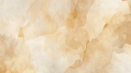 beige watercolor background, Paper texture,  beautiful and colorful abstract - obrazy, fototapety, plakaty