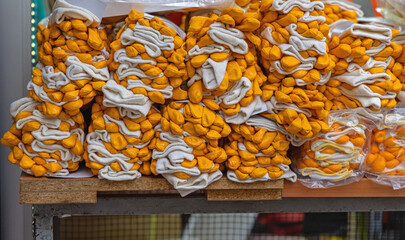 Big Bunch of New Heavy Duty Yellow Work Gloves