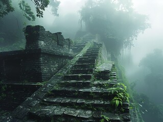 El Mirador, the lost city of the Maya in Guatemala