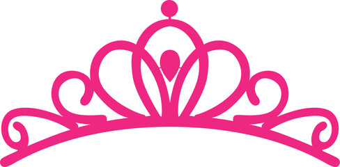 Tiara Queen Princess Crown SVG Cut File for Cricut and Silhouette, EPS Vector, PNG , JPEG , Zip Folder © Fawad