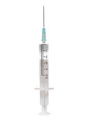 Closeup of a syringe mockup transparent png