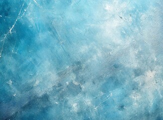 Blue scratched background, grungy texture, dirty surface - obrazy, fototapety, plakaty