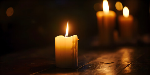 Candlelit Contemplation, Serenity Flame