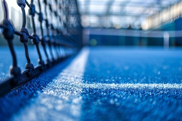 Equipment and court for paddle or padel tennis - 788335740