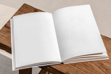 Magazine pages mockup png summer reading