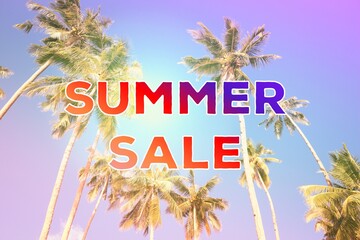 Summer sale web banner