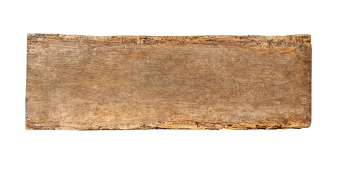 Wooden plank png collage element on transparent background