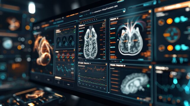 AI Medical Imaging Software Interface in Detail