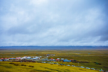 Hainan Tibetan Autonomous Prefecture, Qinghai Province-Scenery along the way