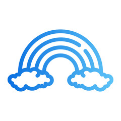 rainbow gradient icon