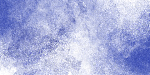 Blue watercolor space. Modern grunge texture. Abstract blue background texture. Watercolor background texture.