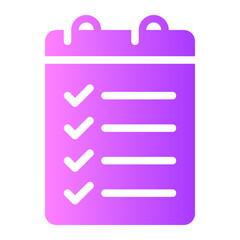 Check List gradient icon