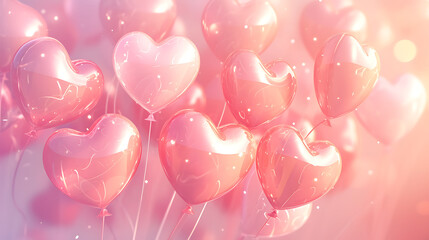 
Embrace of Warmth
A heartfelt ascent into a rosy glow, where love-filled balloons carry wishes and dreams into the embracing dusk.