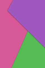 Creative artistic geometric wallpaper with different basic shapes