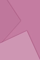 abstract pink background with geometric shapes and shadow. 3 d illustration 