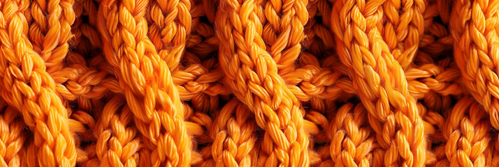 Texture of orange knitted fabric background, Mustard Yellow Knit Fabric Closeup        
 