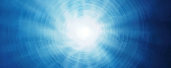 Light blue gradient background with radial effect wallpaper. generative ai