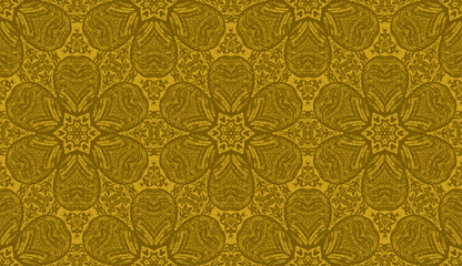 gold floral seamless textured pattern 