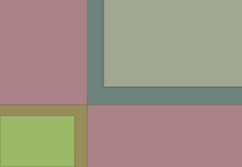 Geometric colourful modern abstract art background illustration with basic shapes