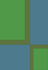 Fototapeta premium Geometric colourful modern abstract art background illustration with basic shapes