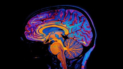 Detailed MRI Scan: Brain Anatomy Revealed