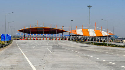Toll plaza on The Delhi Vadodara Mumbai Expressway is a 1350 km long, 8-lane wide access-controlled...