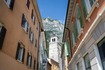 Fototapeta na wymiar Riva del Garda, Torre Aponale