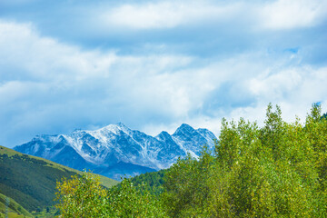 Garze Tibetan Autonomous Prefecture, Sichuan Province-Scenery along the road