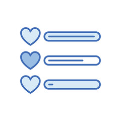 Obraz premium Energy Bar vector icon