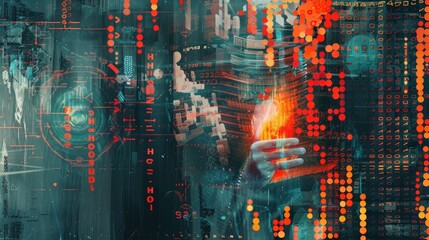 Obraz premium secure digital signatures and cryptographic key management