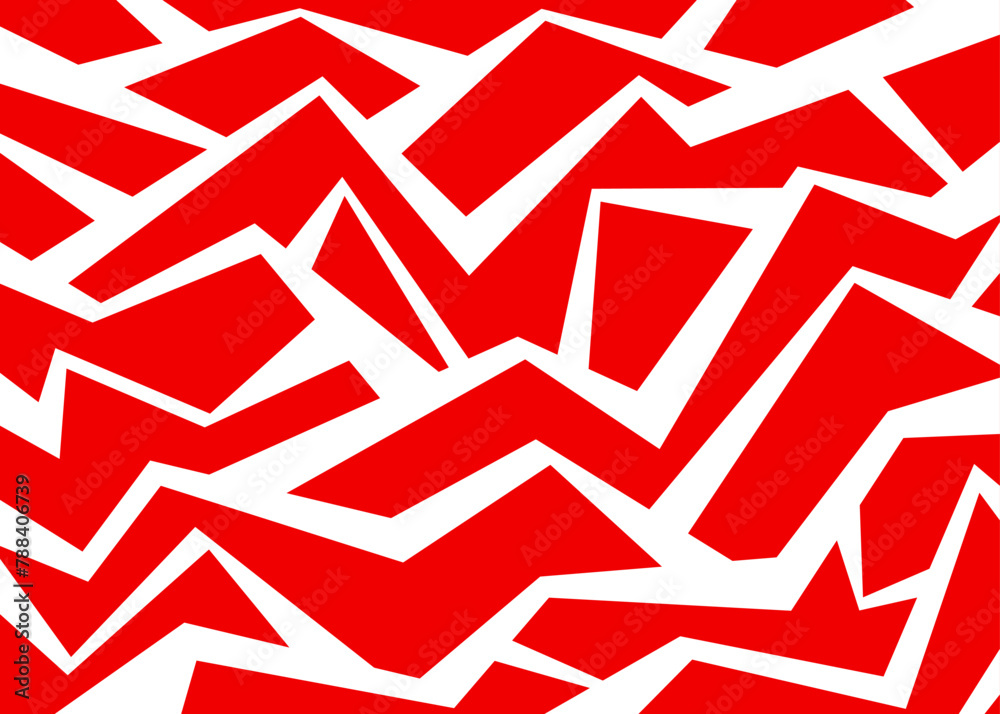 Poster abstract background with irregular geometric pattern