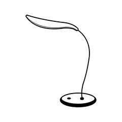 study lamp icon illustration vector