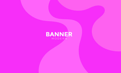 Pink abstract background, Abstract Pink wave gradient background with ribbon