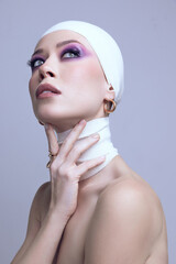 Concept of beauty, fashion, cosmetics and cosmetology
