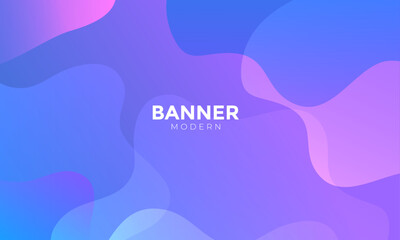 Blue abstract background, Bright blue abstract liquid flowing smooth wavy background. Vector banner design