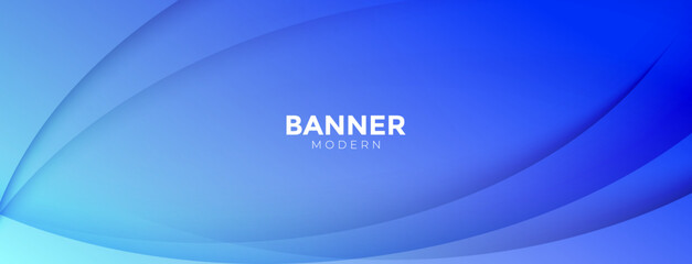 Abstract blue background with circles