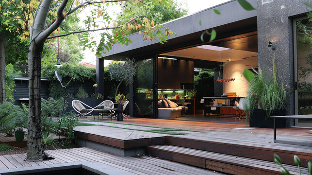 
The renovation of a modern home extension in Melbourne.