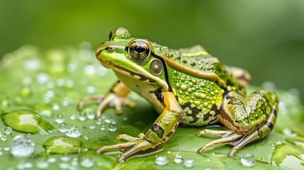 Fototapeta premium Frog close-up
