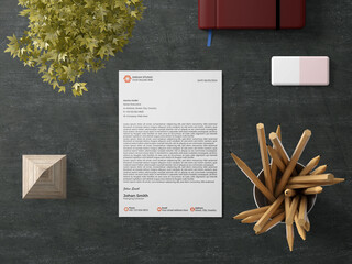 Colorful Letterhead - Corporate 