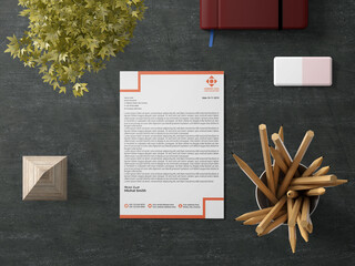 Company Letterhead Design 