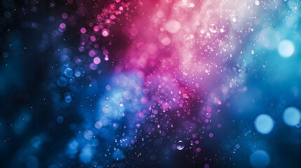 Fototapeta premium Abstract Red and blue Lights Background Vector. Bokeh light fractal beauty, neon effects, 3D rendering