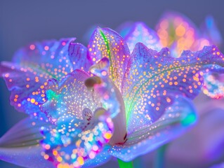 Fluorescent Orchids 
