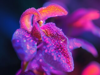 Fluorescent Orchids 