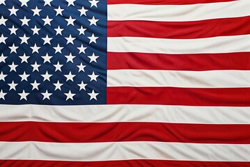Flag of the United States. A close-up of American flag. Good for Memorial Day, 4th July, Labor Day, and Independence day background.