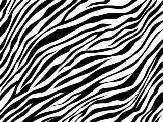 Geometric black and white zebra print. Abstract background. Trendy vector illustration shapes..eps